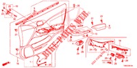 TUERVERKLEIDUNG, VORNE (LH) für Honda CIVIC TOURER DIESEL 1.6 COMFORT 5 Türen 6 gang-Schaltgetriebe 2015
