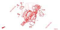 TURBOLADER SYSTEM (DIESEL) für Honda CIVIC TOURER DIESEL 1.6 COMFORT 5 Türen 6 gang-Schaltgetriebe 2015