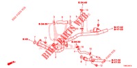WASSERSCHLAUCH/HEIZUNGSSCHACHT (DIESEL) für Honda CIVIC TOURER DIESEL 1.6 COMFORT 5 Türen 6 gang-Schaltgetriebe 2015