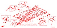 DACHVERKLEIDUNG  für Honda CIVIC TOURER DIESEL 1.6 EXECUTIVE 5 Türen 6 gang-Schaltgetriebe 2015