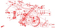 HAUPTBREMSZYLINDER/MASTER POWER (LH) (DIESEL) für Honda CIVIC TOURER DIESEL 1.6 EXECUTIVE 5 Türen 6 gang-Schaltgetriebe 2015