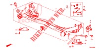 HINTERRADACHSE  für Honda CIVIC TOURER DIESEL 1.6 EXECUTIVE 5 Türen 6 gang-Schaltgetriebe 2015