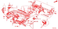 INSTRUMENTENBRETT, OBEN (LH) für Honda CIVIC TOURER DIESEL 1.6 EXECUTIVE 5 Türen 6 gang-Schaltgetriebe 2015