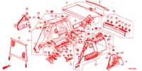 KOFFERRAUM SEITENVERKL.  für Honda CIVIC TOURER DIESEL 1.6 EXECUTIVE 5 Türen 6 gang-Schaltgetriebe 2015