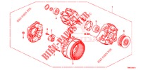 LICHTMASCHINE (DIESEL) (DENSO) für Honda CIVIC TOURER DIESEL 1.6 EXECUTIVE 5 Türen 6 gang-Schaltgetriebe 2015