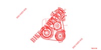 LICHTMASCHINENRIEMEN (DIESEL) für Honda CIVIC TOURER DIESEL 1.6 EXECUTIVE 5 Türen 6 gang-Schaltgetriebe 2015