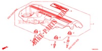 MOTORABDECKUNG (DIESEL) für Honda CIVIC TOURER DIESEL 1.6 EXECUTIVE 5 Türen 6 gang-Schaltgetriebe 2015