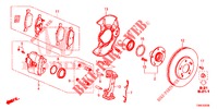 VORDERRADBREMSE  für Honda CIVIC TOURER DIESEL 1.6 EXECUTIVE 5 Türen 6 gang-Schaltgetriebe 2015