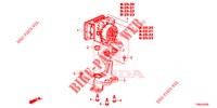 VSA MODULATOR(RH)('00 )  für Honda CIVIC TOURER DIESEL 1.6 EXECUTIVE 5 Türen 6 gang-Schaltgetriebe 2015