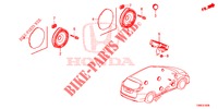 ANTENNE/LAUTSPRECHER  für Honda CIVIC TOURER DIESEL 1.6 EXECUTIVE 5 Türen 6 gang-Schaltgetriebe 2015