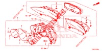 DREHZAHLMESSER  für Honda CIVIC TOURER DIESEL 1.6 EXECUTIVE 5 Türen 6 gang-Schaltgetriebe 2015
