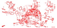 GETRIEBEGEHAEUSE (DIESEL) für Honda CIVIC TOURER DIESEL 1.6 EXECUTIVE 5 Türen 6 gang-Schaltgetriebe 2015