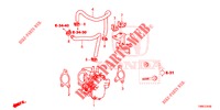 HOCHDRUCK GASRÜCKFÜHRUNGS WIEDERAUFNAHMEVENTIL (DIESEL) für Honda CIVIC TOURER DIESEL 1.6 EXECUTIVE 5 Türen 6 gang-Schaltgetriebe 2015