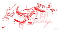 VORDERE STOSSFAENGER  für Honda CIVIC TOURER DIESEL 1.6 EXECUTIVE 5 Türen 6 gang-Schaltgetriebe 2015