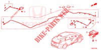 ANTENNE/LAUTSPRECHER (LH) für Honda CIVIC TOURER DIESEL 1.6 LIFSTYLE 5 Türen 6 gang-Schaltgetriebe 2015