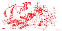 BODEN/INNENBLECHE  für Honda CIVIC TOURER DIESEL 1.6 LIFSTYLE 5 Türen 6 gang-Schaltgetriebe 2015