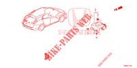 GPS/KAMERA ANTENNE RÜCKANSICHT für Honda CIVIC TOURER DIESEL 1.6 LIFSTYLE 5 Türen 6 gang-Schaltgetriebe 2015