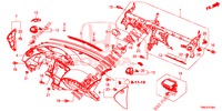 INSTRUMENTENBRETT, OBEN (LH) für Honda CIVIC TOURER DIESEL 1.6 LIFSTYLE 5 Türen 6 gang-Schaltgetriebe 2015