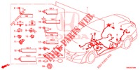 KABELBAUM (3) (LH) für Honda CIVIC TOURER DIESEL 1.6 LIFSTYLE 5 Türen 6 gang-Schaltgetriebe 2015
