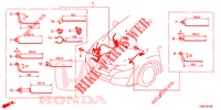 KABELBAUM (4) (LH) für Honda CIVIC TOURER DIESEL 1.6 LIFSTYLE 5 Türen 6 gang-Schaltgetriebe 2015
