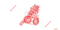 LICHTMASCHINENRIEMEN (DIESEL) für Honda CIVIC TOURER DIESEL 1.6 LIFSTYLE 5 Türen 6 gang-Schaltgetriebe 2015