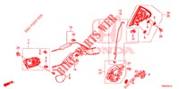 TUERSCHLOESSER, HINTEN/AEUSSERER GRIFF  für Honda CIVIC TOURER DIESEL 1.6 LIFSTYLE 5 Türen 6 gang-Schaltgetriebe 2015