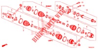 ANTRIEBSWELLE, VORNE/HALBWELLE (DIESEL) für Honda CIVIC TOURER DIESEL 1.6 S 5 Türen 6 gang-Schaltgetriebe 2015