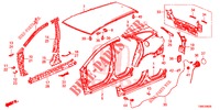 AUSSENBLECHE/TAFEL, HINTEN  für Honda CIVIC TOURER DIESEL 1.6 S 5 Türen 6 gang-Schaltgetriebe 2015