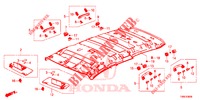 DACHVERKLEIDUNG  für Honda CIVIC TOURER DIESEL 1.6 S 5 Türen 6 gang-Schaltgetriebe 2015