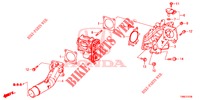 EINLASSKLAPPENVENTIL (DIESEL) für Honda CIVIC TOURER DIESEL 1.6 S 5 Türen 6 gang-Schaltgetriebe 2015