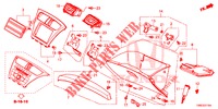 INSTRUMENT, ZIERSTUECK (COTE DE PASSAGER) (LH) für Honda CIVIC TOURER DIESEL 1.6 S 5 Türen 6 gang-Schaltgetriebe 2015