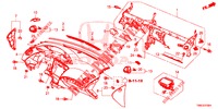 INSTRUMENTENBRETT, OBEN (LH) für Honda CIVIC TOURER DIESEL 1.6 S 5 Türen 6 gang-Schaltgetriebe 2015