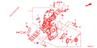 KETTENGEHAEUSE (DIESEL) für Honda CIVIC TOURER DIESEL 1.6 S 5 Türen 6 gang-Schaltgetriebe 2015