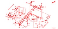 KUEHLERSCHLAUCH/RESERVETANK (DIESEL) für Honda CIVIC TOURER DIESEL 1.6 S 5 Türen 6 gang-Schaltgetriebe 2015
