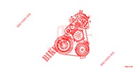 LICHTMASCHINENRIEMEN (DIESEL) für Honda CIVIC TOURER DIESEL 1.6 S 5 Türen 6 gang-Schaltgetriebe 2015