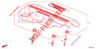 MOTORABDECKUNG (DIESEL) für Honda CIVIC TOURER DIESEL 1.6 S 5 Türen 6 gang-Schaltgetriebe 2015