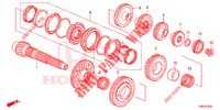 NEBENWELLE (DIESEL) für Honda CIVIC TOURER DIESEL 1.6 S 5 Türen 6 gang-Schaltgetriebe 2015