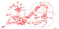 SCHALTHEBEL (DIESEL) für Honda CIVIC TOURER DIESEL 1.6 S 5 Türen 6 gang-Schaltgetriebe 2015