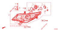 SCHEINWERFER  für Honda CIVIC TOURER DIESEL 1.6 S 5 Türen 6 gang-Schaltgetriebe 2015