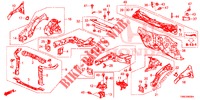 VORDERE TRENNWAND/STIRNWAND  für Honda CIVIC TOURER DIESEL 1.6 S 5 Türen 6 gang-Schaltgetriebe 2015