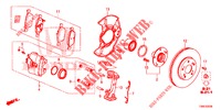 VORDERRADBREMSE  für Honda CIVIC TOURER DIESEL 1.6 S 5 Türen 6 gang-Schaltgetriebe 2015