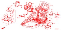VORNE SITZKOMPONENTEN (G.) (2) für Honda CIVIC TOURER DIESEL 1.6 S 5 Türen 6 gang-Schaltgetriebe 2015