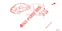 GPS/KAMERA ANTENNE RÜCKANSICHT für Honda CIVIC TOURER 1.8 COMFORT 5 Türen 5 gang automatikgetriebe 2015