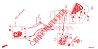 TUERSCHLOESSER, HINTEN/AEUSSERER GRIFF  für Honda CIVIC TOURER 1.8 COMFORT 5 Türen 5 gang automatikgetriebe 2015