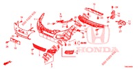 VORDERE STOSSFAENGER  für Honda CIVIC TOURER 1.8 EXECUTIVE NAVI 5 Türen 6 gang-Schaltgetriebe 2015