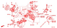 WASSERPUMPE/THERMOSTAT  für Honda CIVIC TOURER 1.8 EXECUTIVE NAVI 5 Türen 6 gang-Schaltgetriebe 2015