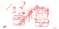 ZUENDSPULE/BATTERIE/ REGLER  für Honda CIVIC TOURER 1.8 EXECUTIVE NAVI 5 Türen 6 gang-Schaltgetriebe 2015