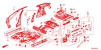 BODEN/INNENBLECHE  für Honda CIVIC TOURER 1.8 EXECUTIVE NAVI 5 Türen 5 gang automatikgetriebe 2015