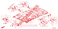 DACHVERKLEIDUNG  für Honda CIVIC TOURER 1.8 EXECUTIVE NAVI 5 Türen 5 gang automatikgetriebe 2015