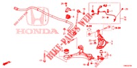 GELENK, VORNE  für Honda CIVIC TOURER 1.8 EXECUTIVE NAVI 5 Türen 5 gang automatikgetriebe 2015